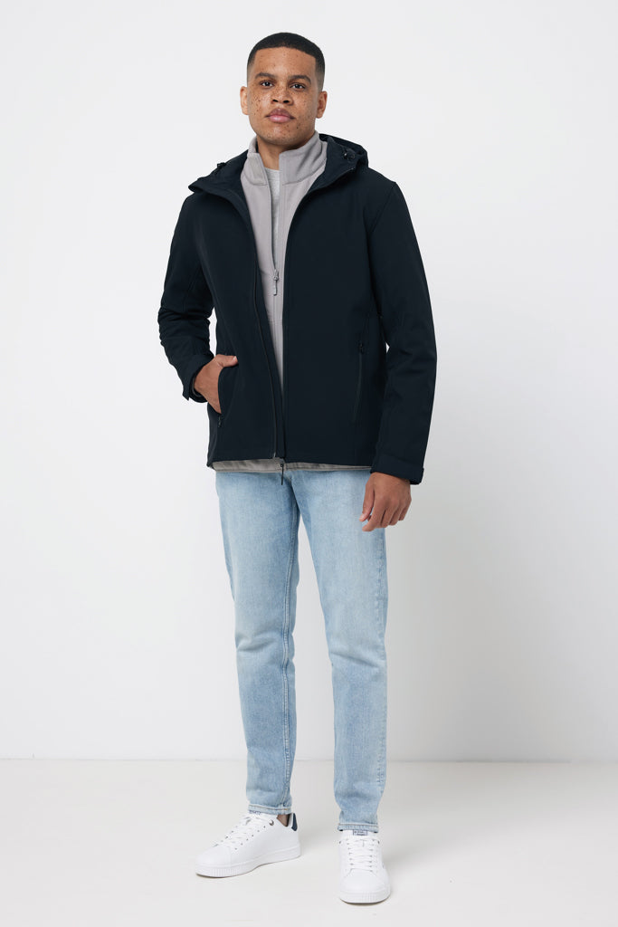 Load image into Gallery viewer, Trivo recycled polyester microfleece hoodie - Custom Wood Designs
