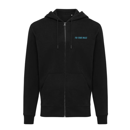 Abisk recycled cotton zip through hoodie - Custom Wood Designs