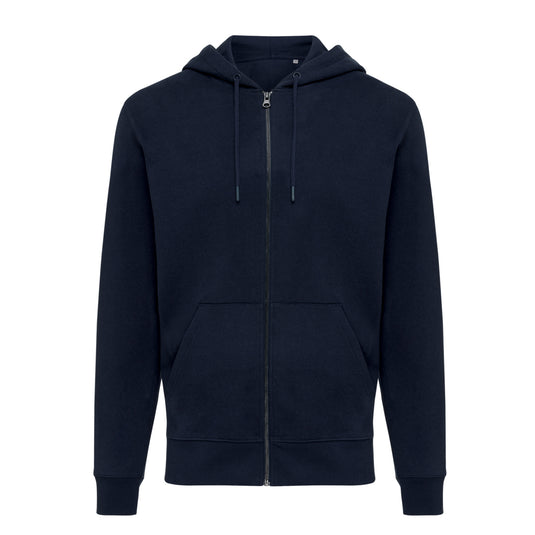 Abisk recycled cotton zip through hoodie - Custom Wood Designs