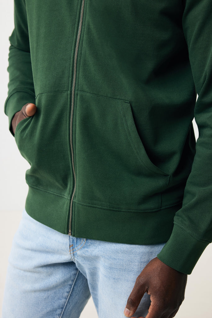Load image into Gallery viewer, Abisk recycled cotton zip through hoodie - Custom Wood Designs
