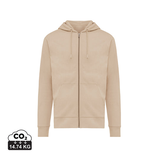 Abisk recycled cotton zip through hoodie - Custom Wood Designs