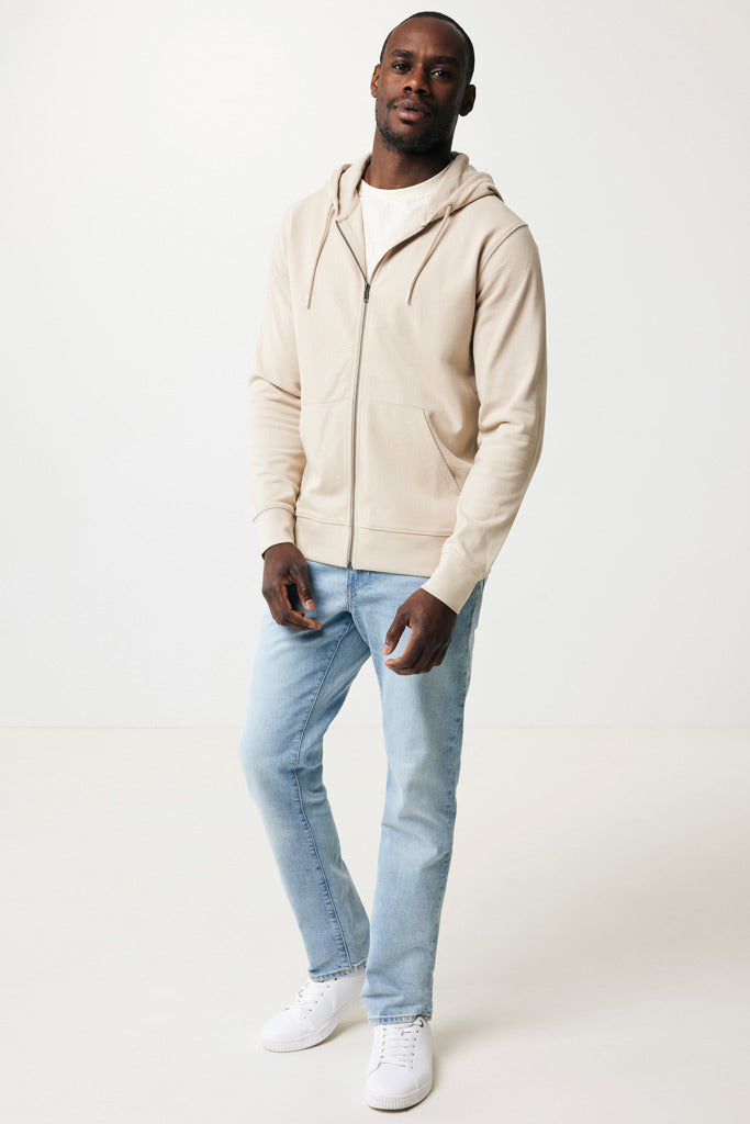 Load image into Gallery viewer, Abisk recycled cotton zip through hoodie - Custom Wood Designs
