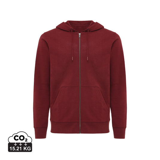 Abisk recycled cotton zip through hoodie - Custom Wood Designs