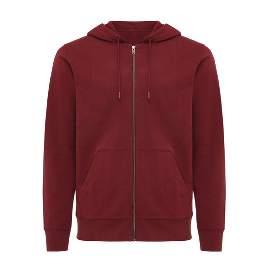 Abisk recycled cotton zip through hoodie - Custom Wood Designs