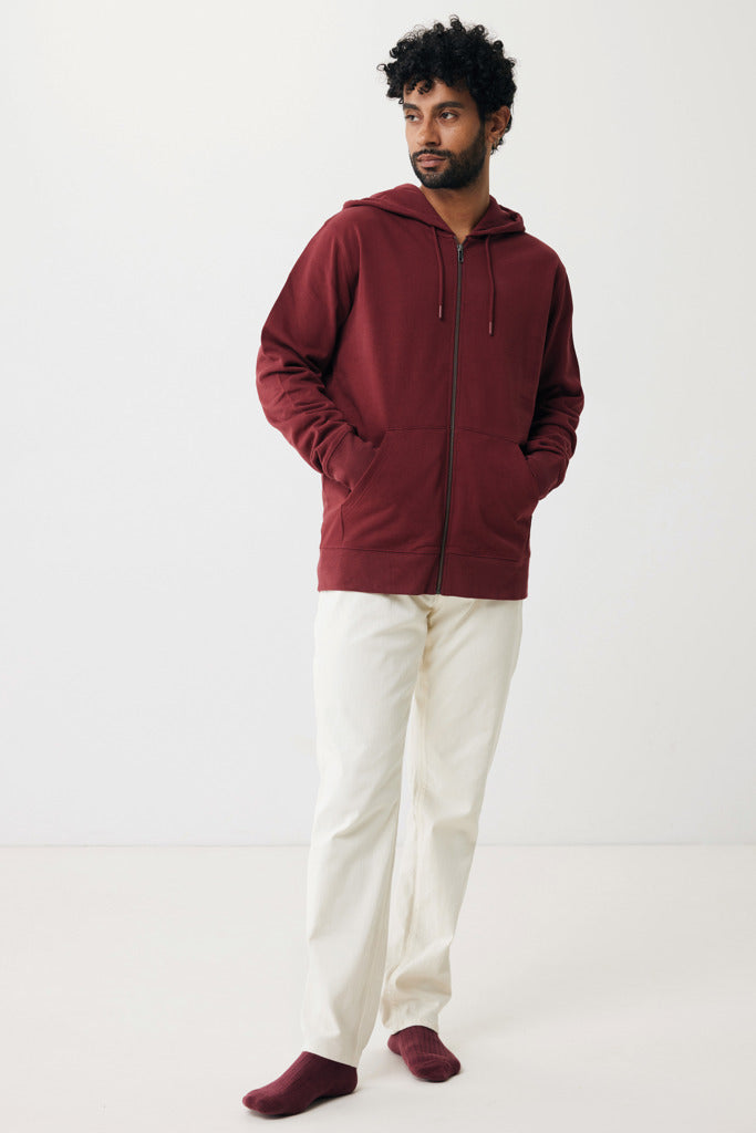 Load image into Gallery viewer, Abisk recycled cotton zip through hoodie - Custom Wood Designs
