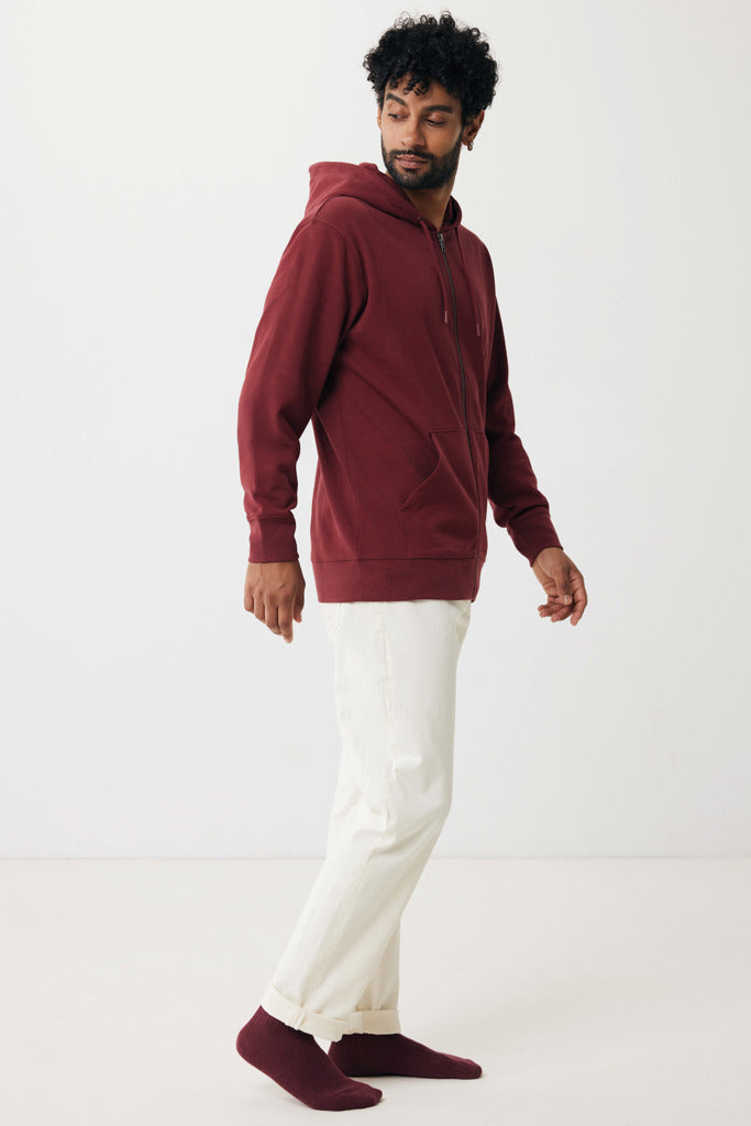 Load image into Gallery viewer, Abisk recycled cotton zip through hoodie - Custom Wood Designs
