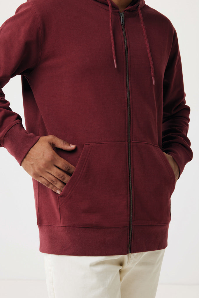 Load image into Gallery viewer, Abisk recycled cotton zip through hoodie - Custom Wood Designs

