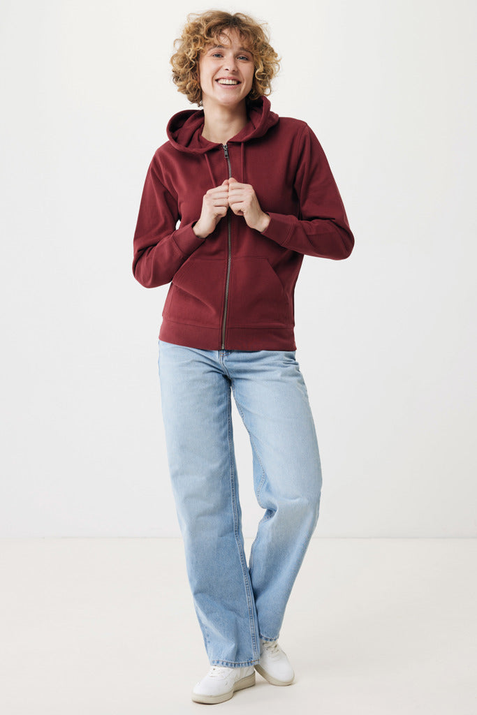 Load image into Gallery viewer, Abisk recycled cotton zip through hoodie - Custom Wood Designs
