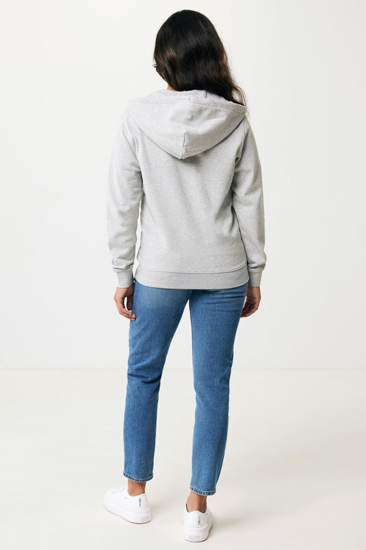 Abisk recycled cotton zip through hoodie - Custom Wood Designs