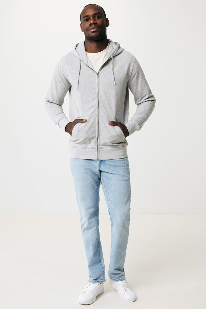 Load image into Gallery viewer, Abisk recycled cotton zip through hoodie - Custom Wood Designs
