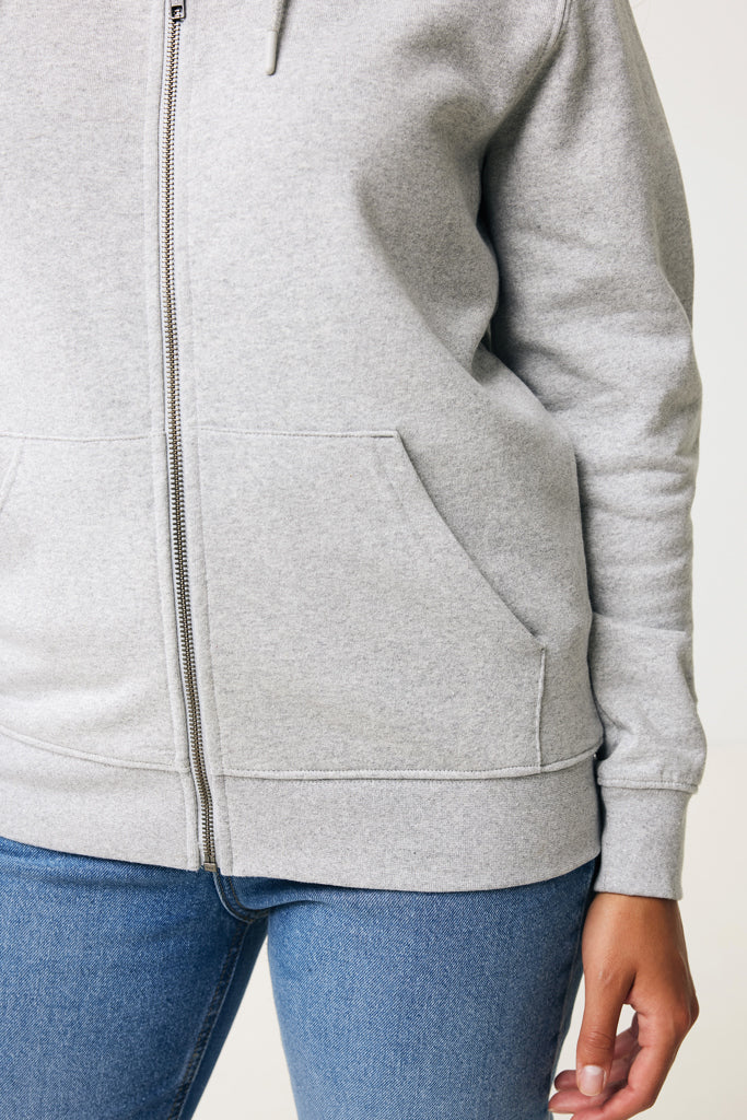 Load image into Gallery viewer, Abisk recycled cotton zip through hoodie - Custom Wood Designs
