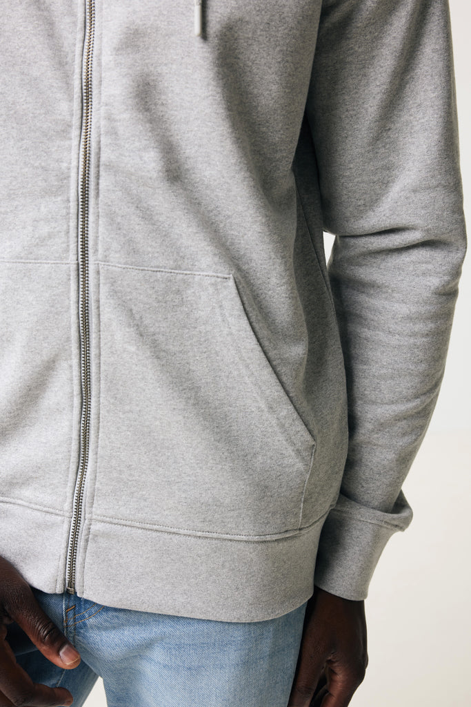 Load image into Gallery viewer, Abisk recycled cotton zip through hoodie - Custom Wood Designs
