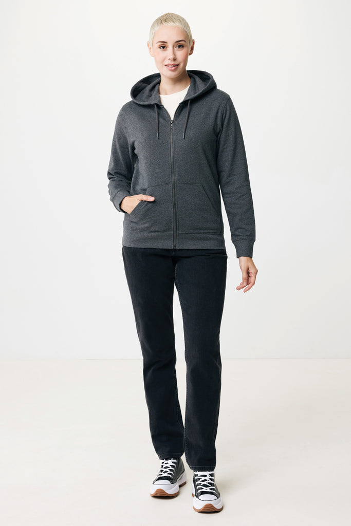 Load image into Gallery viewer, Abisk recycled cotton zip through hoodie - Custom Wood Designs

