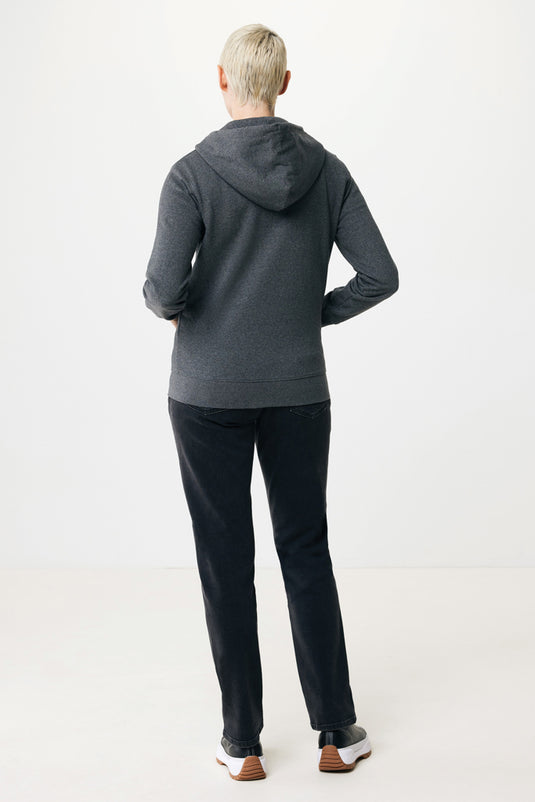 Abisk recycled cotton zip through hoodie - Custom Wood Designs