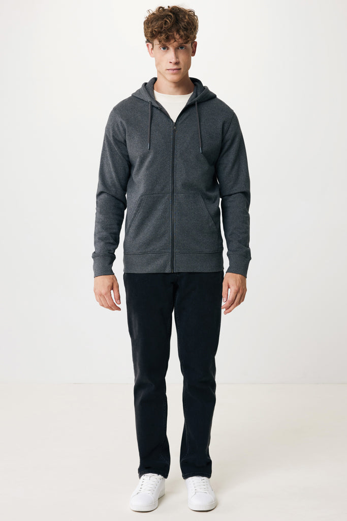 Load image into Gallery viewer, Abisk recycled cotton zip through hoodie - Custom Wood Designs
