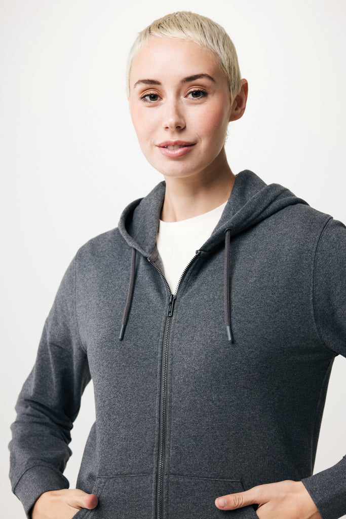 Load image into Gallery viewer, Abisk recycled cotton zip through hoodie - Custom Wood Designs
