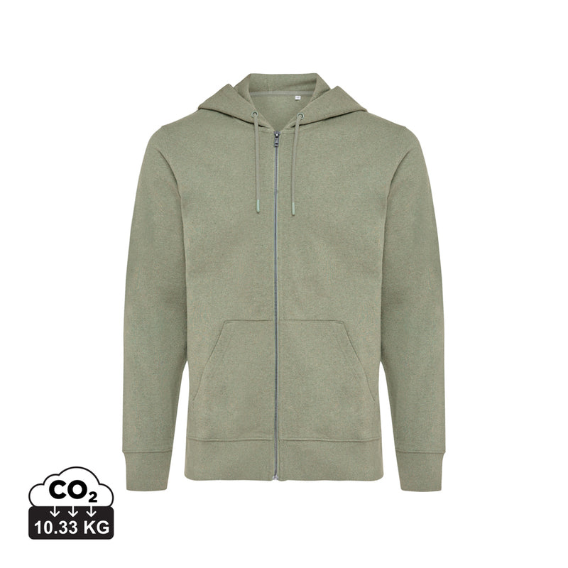 Load image into Gallery viewer, Abisk recycled cotton zip through hoodie - Custom Wood Designs
