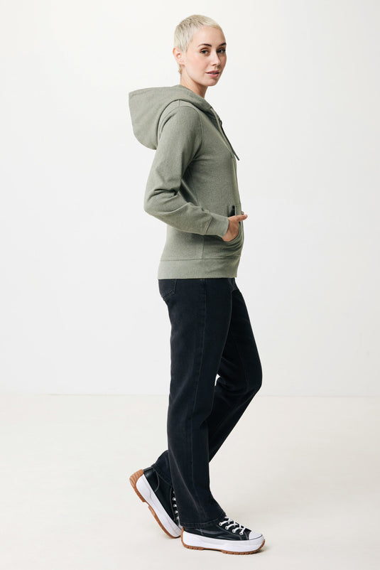 Abisk recycled cotton zip through hoodie - Custom Wood Designs