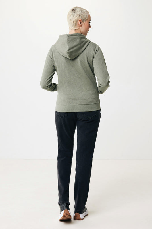 Abisk recycled cotton zip through hoodie - Custom Wood Designs