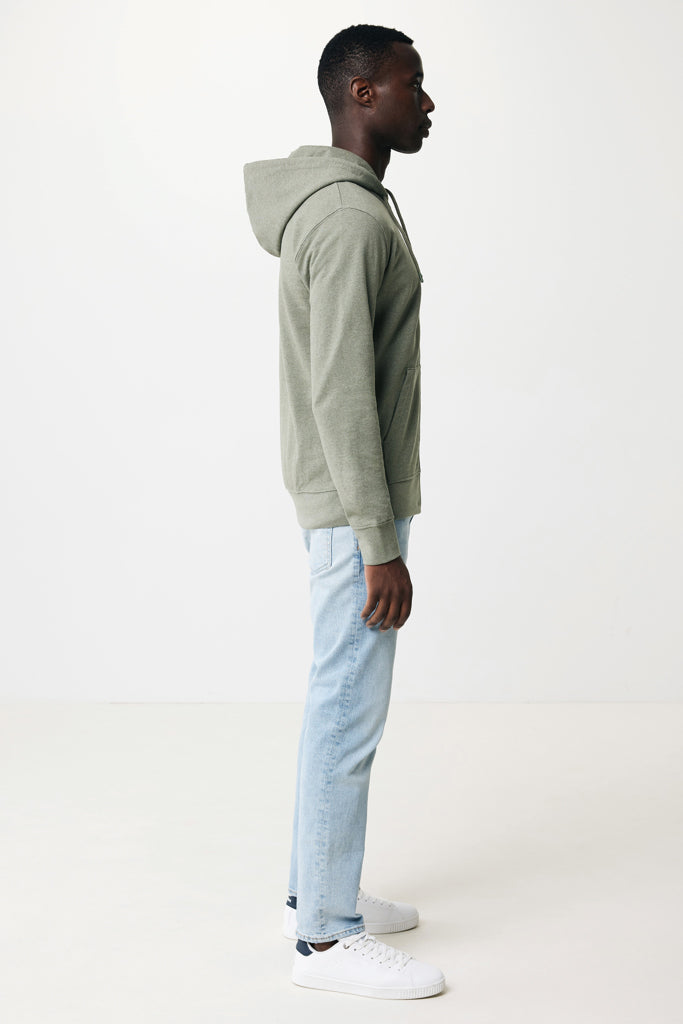 Load image into Gallery viewer, Abisk recycled cotton zip through hoodie - Custom Wood Designs
