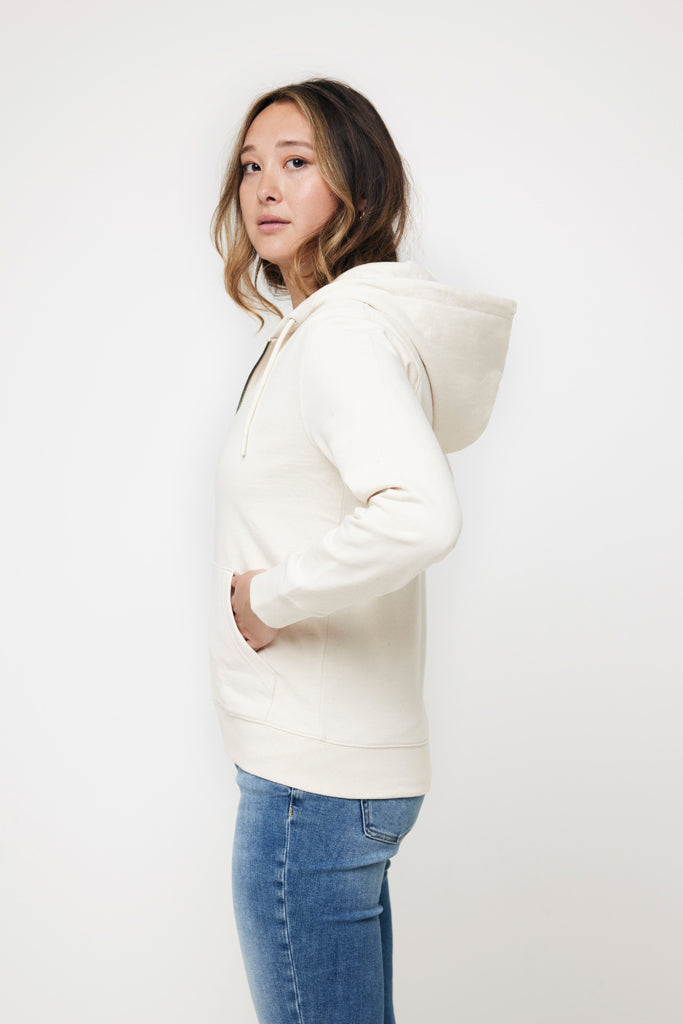Load image into Gallery viewer, Abisk recycled cotton zip through hoodie - Custom Wood Designs
