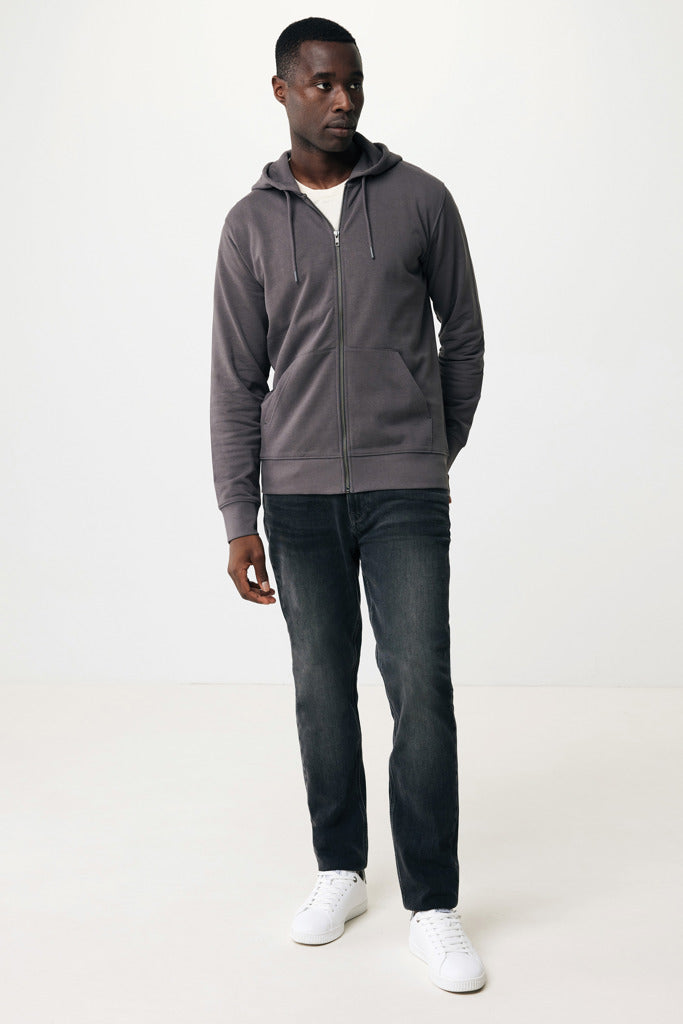 Load image into Gallery viewer, Abisk recycled cotton zip through hoodie - Custom Wood Designs
