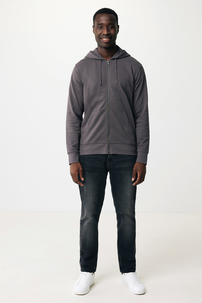Load image into Gallery viewer, Abisk recycled cotton zip through hoodie - Custom Wood Designs
