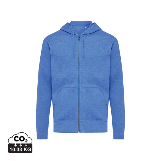 Abisk recycled cotton zip through hoodie - Custom Wood Designs