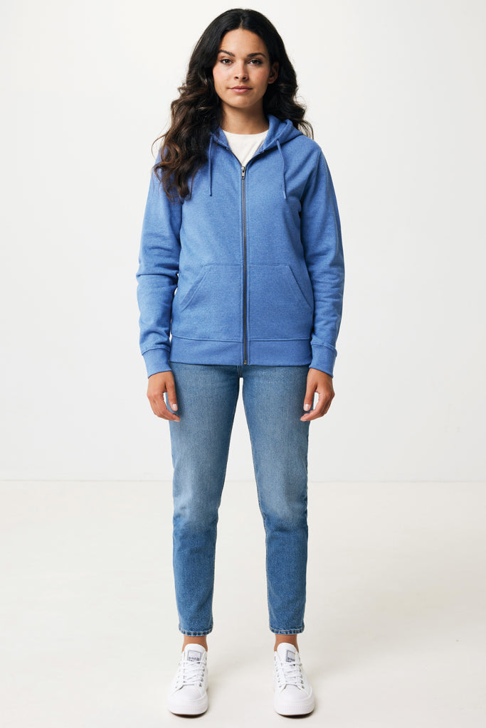 Load image into Gallery viewer, Abisk recycled cotton zip through hoodie - Custom Wood Designs
