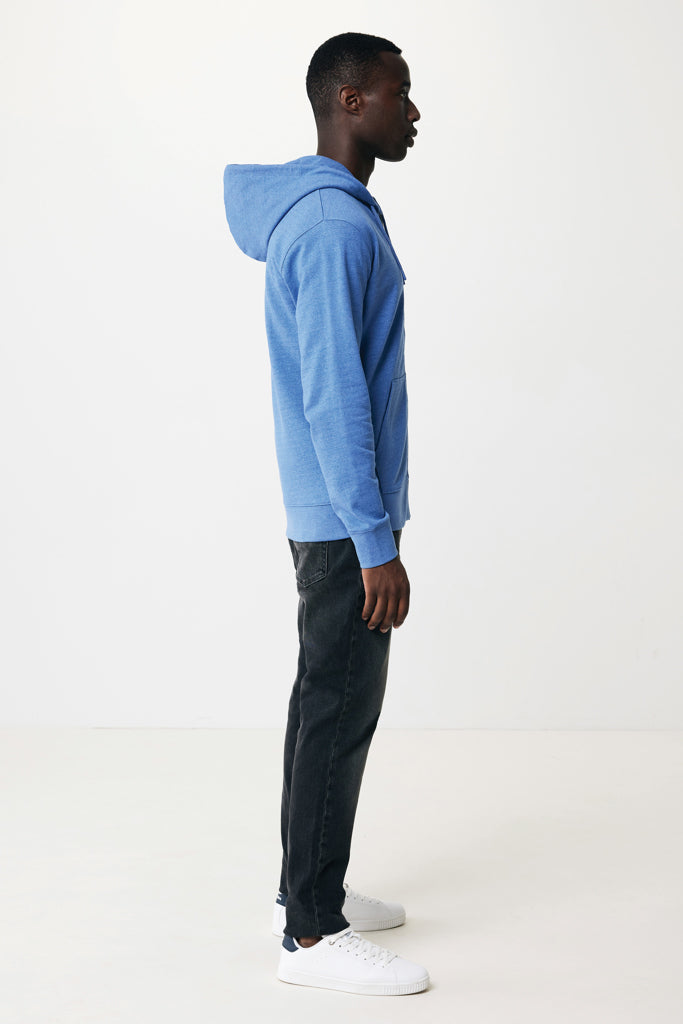 Load image into Gallery viewer, Abisk recycled cotton zip through hoodie - Custom Wood Designs
