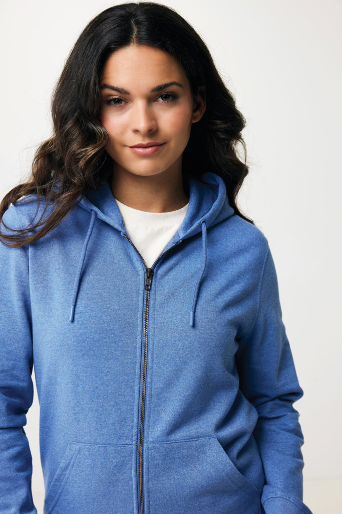 Load image into Gallery viewer, Abisk recycled cotton zip through hoodie - Custom Wood Designs
