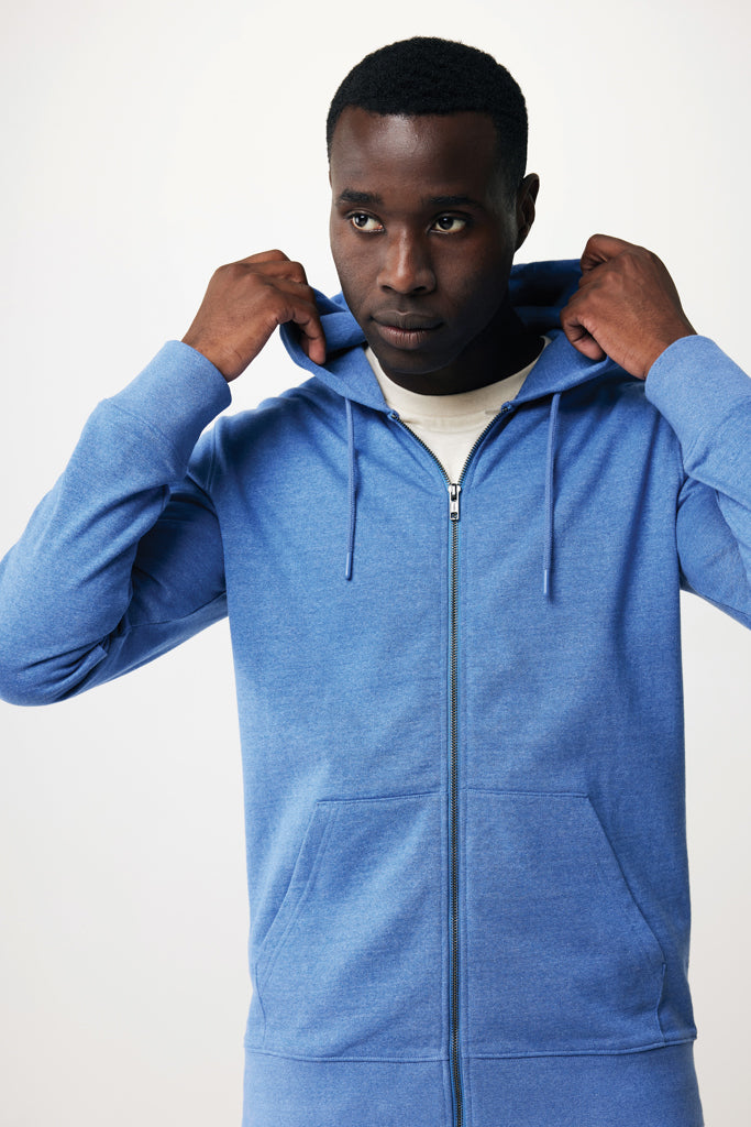Load image into Gallery viewer, Abisk recycled cotton zip through hoodie - Custom Wood Designs
