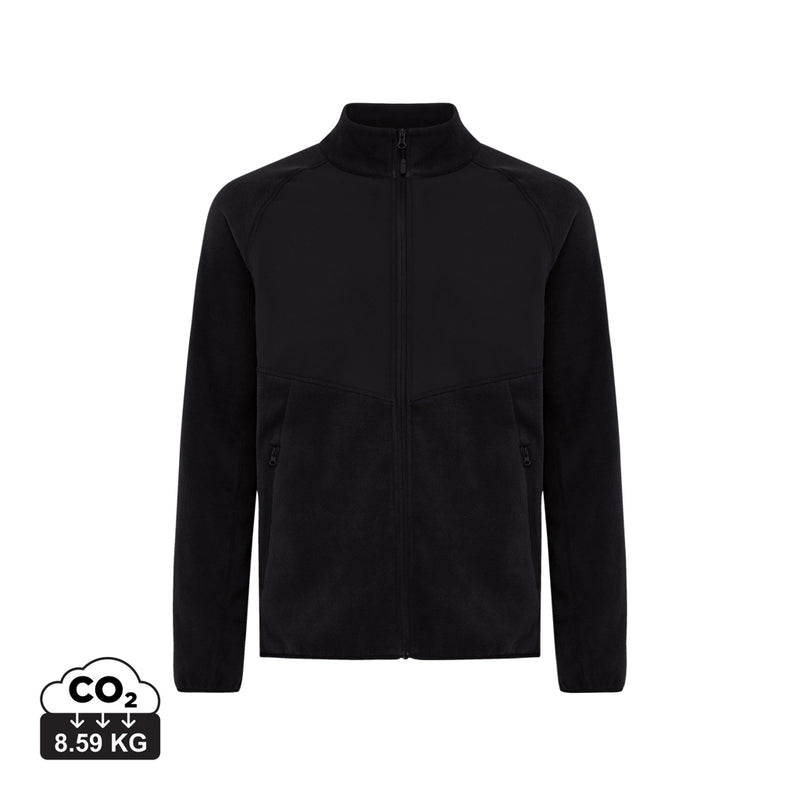 Load image into Gallery viewer, Talun recycled polyester microfleece zip through - Custom Wood Designs
