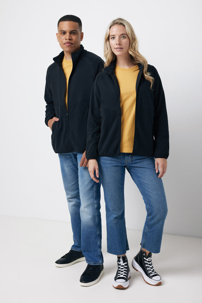 Load image into Gallery viewer, Talun recycled polyester microfleece zip through - Custom Wood Designs
