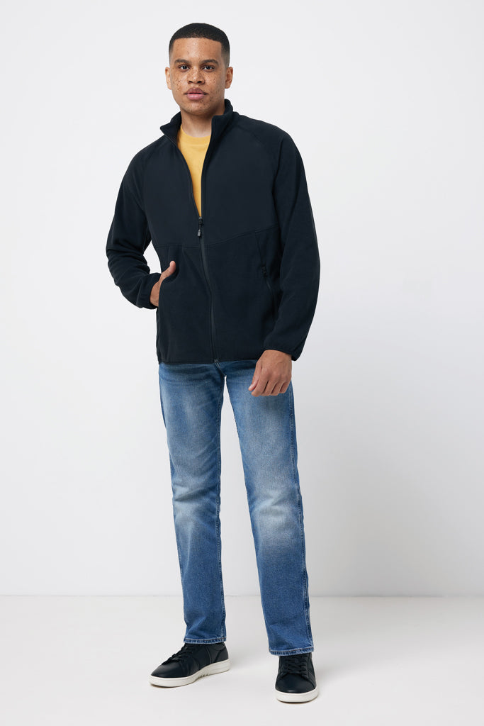 Load image into Gallery viewer, Talun recycled polyester microfleece zip through - Custom Wood Designs
