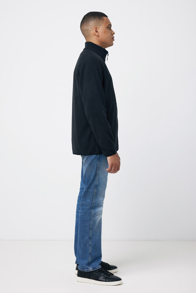Load image into Gallery viewer, Talun recycled polyester microfleece zip through - Custom Wood Designs
