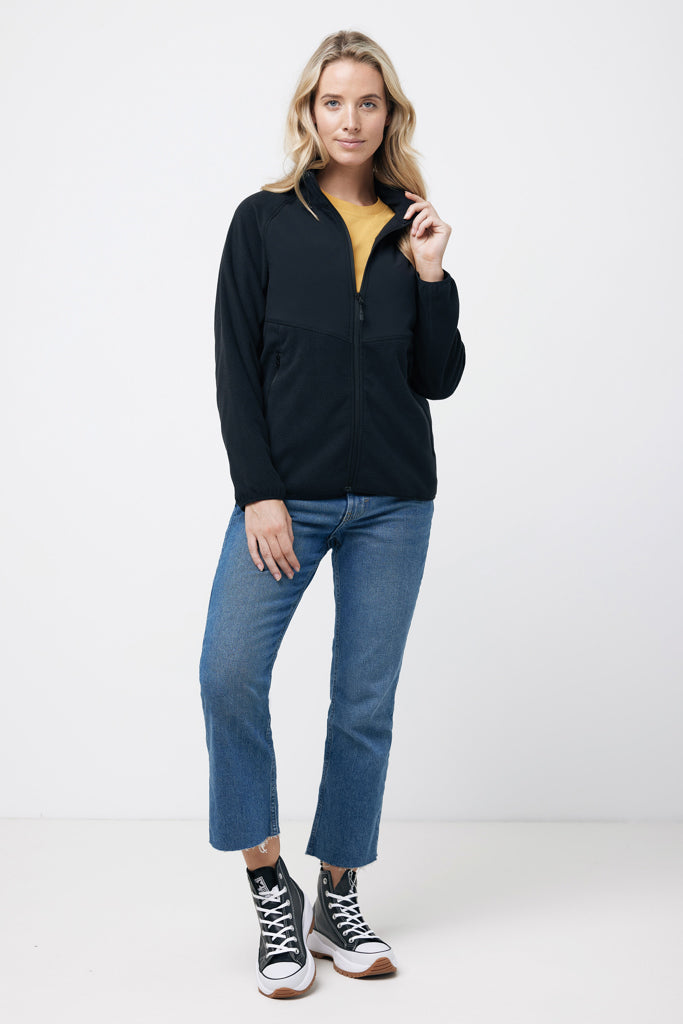Load image into Gallery viewer, Talun recycled polyester microfleece zip through - Custom Wood Designs
