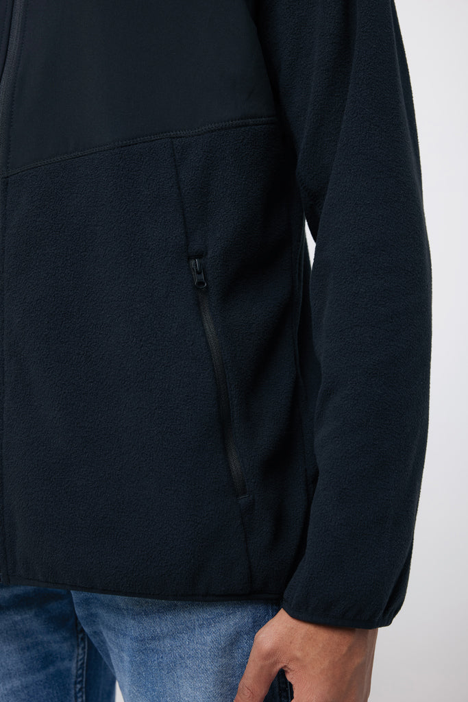 Load image into Gallery viewer, Talun recycled polyester microfleece zip through - Custom Wood Designs
