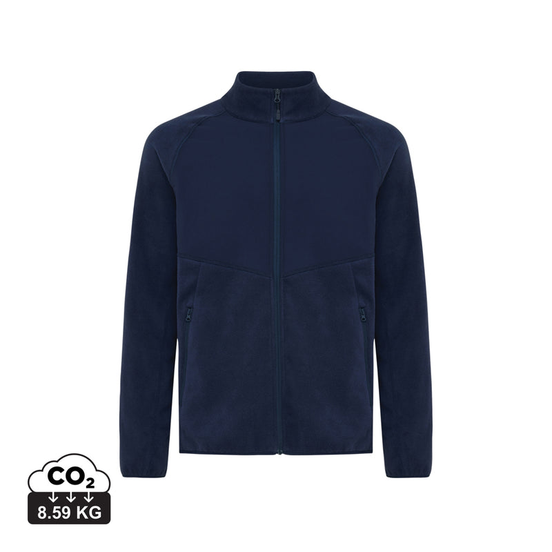 Load image into Gallery viewer, Talun recycled polyester microfleece zip through - Custom Wood Designs
