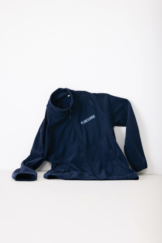 Load image into Gallery viewer, Talun recycled polyester microfleece zip through - Custom Wood Designs
