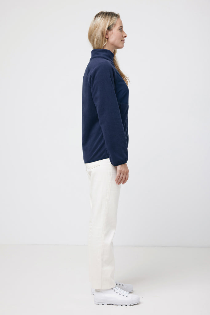 Load image into Gallery viewer, Talun recycled polyester microfleece zip through - Custom Wood Designs
