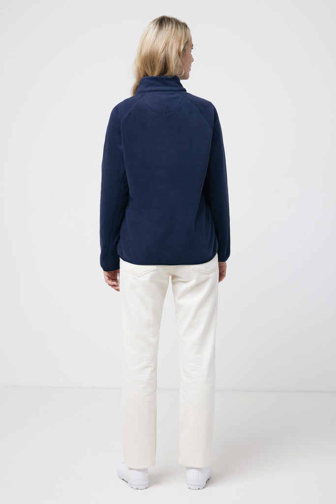 Load image into Gallery viewer, Talun recycled polyester microfleece zip through - Custom Wood Designs
