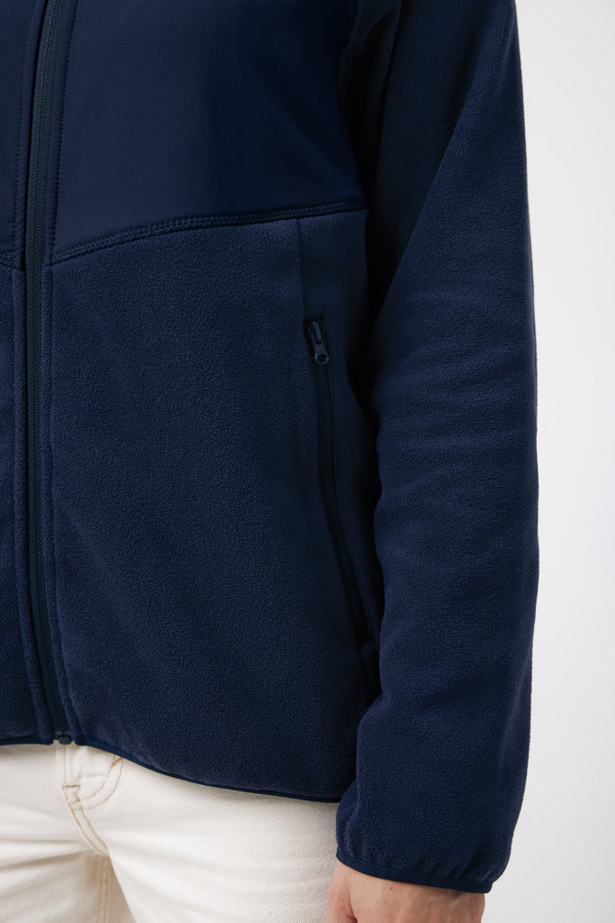 Load image into Gallery viewer, Talun recycled polyester microfleece zip through - Custom Wood Designs
