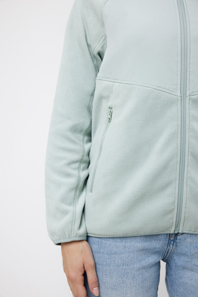 Load image into Gallery viewer, Talun recycled polyester microfleece zip through - Custom Wood Designs
