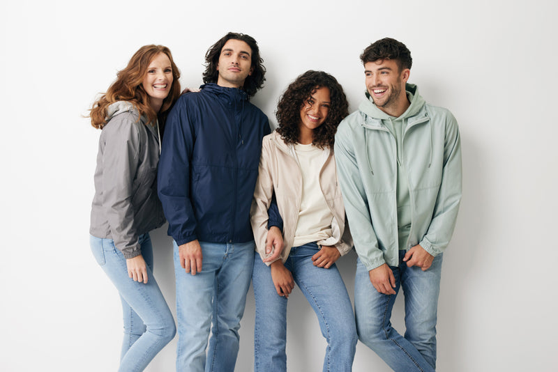 Load image into Gallery viewer, Loga recycled polyester lightweight jacket - Custom Wood Designs
