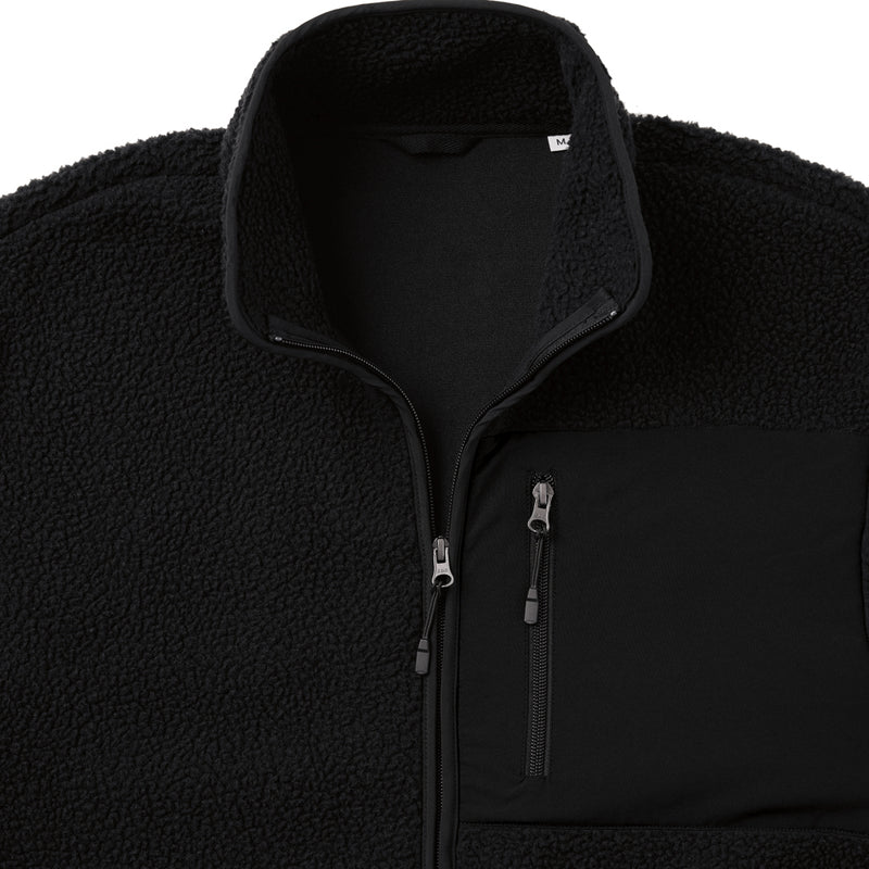 Load image into Gallery viewer, Recycled polyester pile fleece jacket - Custom Wood Designs
