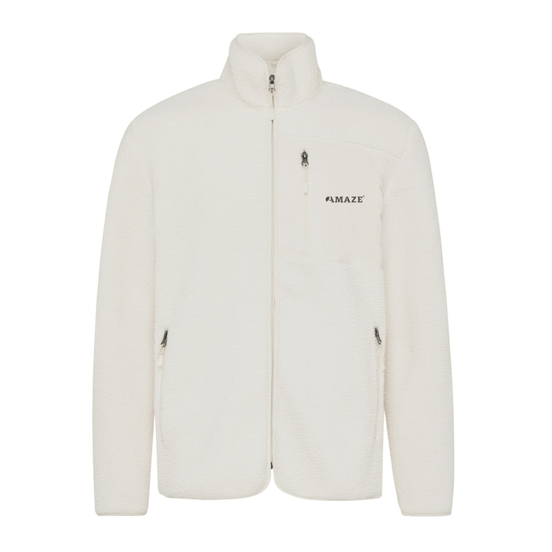 Load image into Gallery viewer, Recycled polyester pile fleece jacket - Custom Wood Designs
