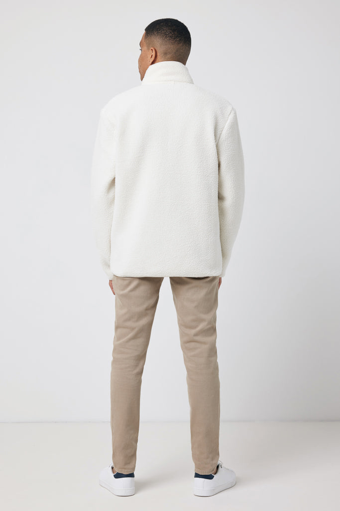 Load image into Gallery viewer, Recycled polyester pile fleece jacket - Custom Wood Designs
