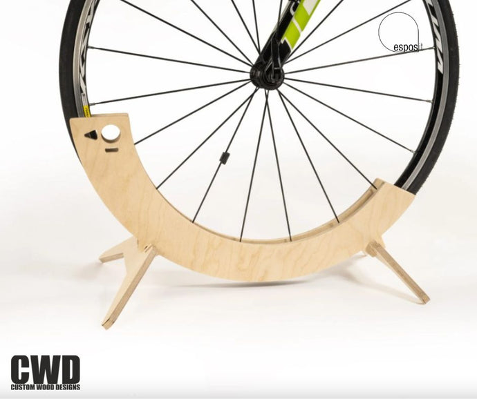 TORI Adjustable Bike Rack - Custom Wood Designs