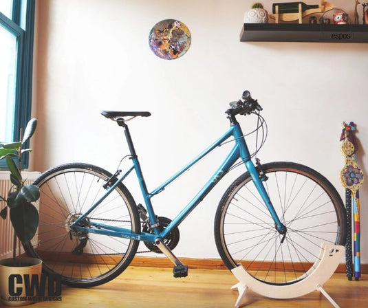 TORI Adjustable Bike Rack - Custom Wood Designs